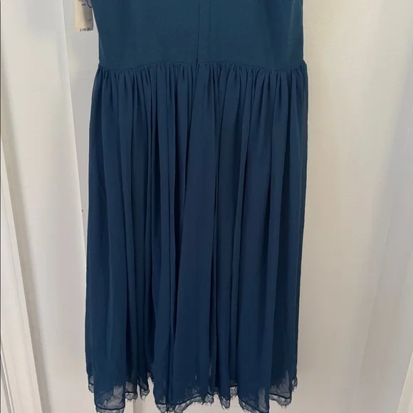 eileen fisher blue linen dress Ombre Linen Gauze Dress – Eileen Fisher Renew main image 1